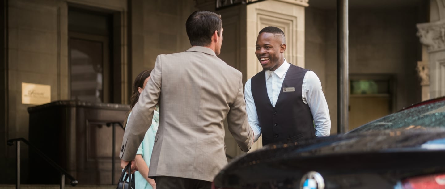 valet parking a couples car